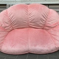 ☆あげます☆かわいいピンクのソファ