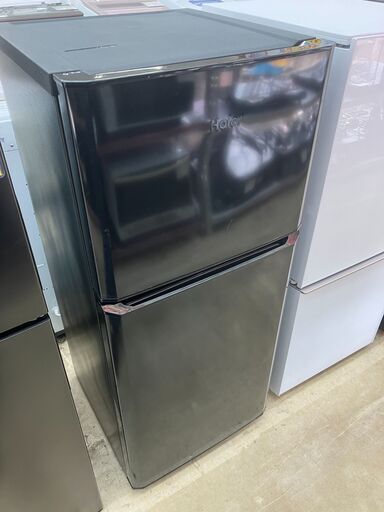 【値下げしました!!】Haier 121L冷蔵庫 2018 JR-N121A ハイアール No.4207●黒 ブラック ※現金、クレジット、スマホ決済対応※