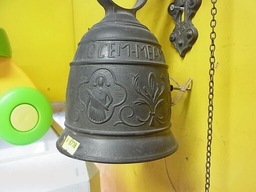 アンティーク　ドアベル　デコラティブ　真鍮　壁飾り　チャイム　呼び鈴　インテリア アンティーク ドアベル デコラティブ 真鍮 壁飾り チャイム 呼び鈴