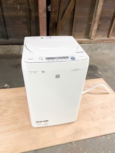 2020年製SHARP 洗濯乾燥機 ES-G4E7-KW