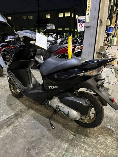 HONDA　ブラック　4stディオ　バッテリー・オイル新品交換！！　神奈川県　相模原市　南橋本 HONDA ブラック 4stディオ バッテリー・オイル新品交換！！ 神奈川県