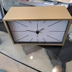 IKEA 置時計 アナログ時計 ゴールド