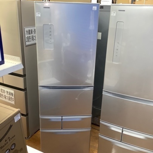 5ドア冷蔵庫　TOSHIBA GR-J43G 2016年製