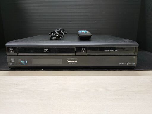 HDD搭載VHS一体型ハイビジョンブルーレイディスクレコーダー　Panasonic　パナソニック　DMR-BR670V　HDD320GB　2011年製