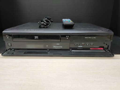 HDD搭載VHS一体型ハイビジョンブルーレイディスクレコーダー Panasonic