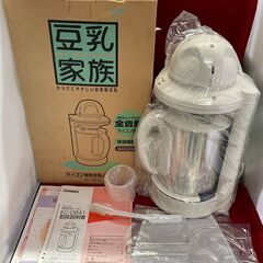 未使用保管品　ツインバード　豆乳家族　マイコン電気豆乳メーカー　...