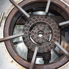 ≪zy814≫タニコー 業務用 2口バーナー スープレンジ/ガスローレンジ/コンロ B-TGP-90 LPガス 厨房/飲食店 41106-06