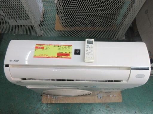 K03620　シャープ　 中古エアコン　主に14畳用　冷房能力　4.0KW ／ 暖房能力5.0KW