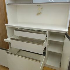 ★ジモティ割あり★ 松田家具 食器棚  H205×W140.5×D51 クリーニング済み SJ784