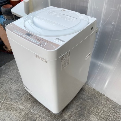 格安出品!7kg洗濯機シャープ SHARP ES-T713 2021年製 | neper.edu.ec