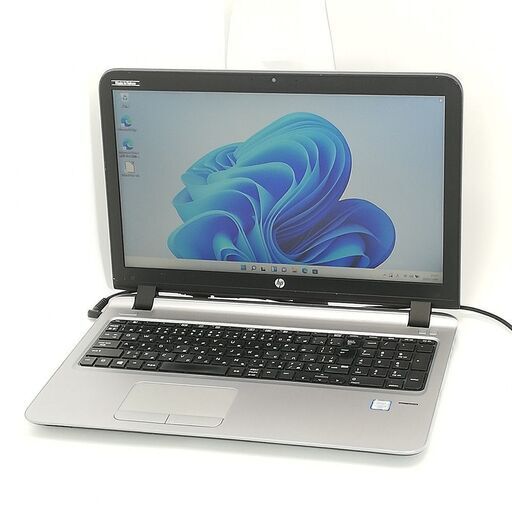 保証付 日本製 Wi-Fi有 15.6型 ノートパソコン HP 450 G3 中古良品 第6世代Core i3 8GB DVD 無線 Bluetooth カメラ Windows11 Office