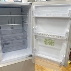 SHARP製☆2015年製2ドア冷蔵庫☆6ヶ月間保証