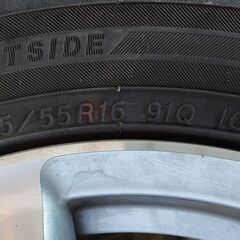 ホンダCR-Z純正ホイール　16インチ　スタッドレスタイヤ　4本セット