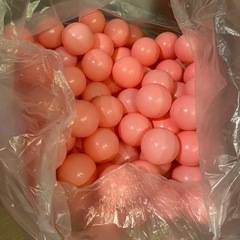 ボールプール用カラーボール　ピンク