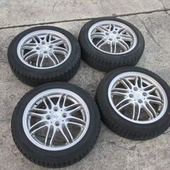 来店取替込】三菱 アイ用 スタッドレスタイヤ&アルミホイールセット