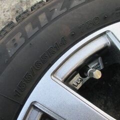 来店取替込】三菱 アイ用 スタッドレスタイヤ&アルミホイールセット