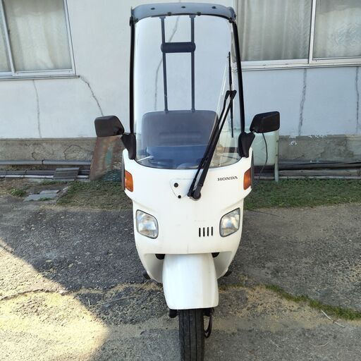 ホンダのジャイロキャノピー4ストエンジン。セル始動。
