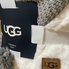 UGG】 毛布 178×127cm リバーシブル ブランケット カメロン ニット