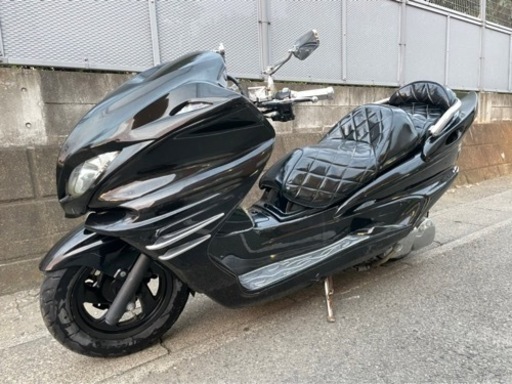 スピーカー４発付き‼︎ 【YAMAHA マジェスティ】オールブラックカスタム‼︎