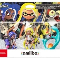 amiibo トリプルセット　スプラトゥーン3