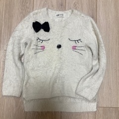 H&M のシャギーセーター　110〜115