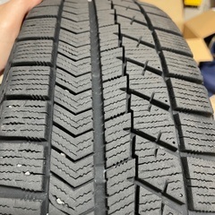 スタッドレスタイヤ、スズキ純正ホイール(155/65/R14)
