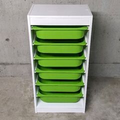 イケア IKEA 引き出し収納・おもちゃ収納棚　TROFAST(...