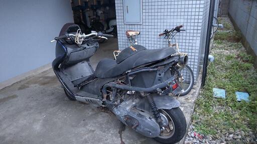 値下げ　マジェスティ125 部品取り丸車 値下げ マジェスティ125 部品取り丸車