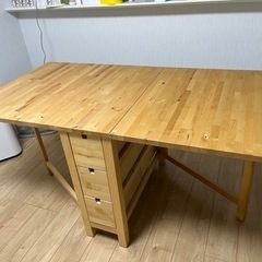 IKEAダイニングテーブル[売れました]