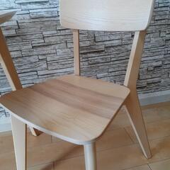 大幅値下げ！【ほぼ新品】IKEA LISABO ダイニングテーブル & 椅子