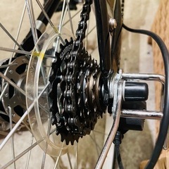 【売約済み】　【実質表示価格より２０％お値引き！！】　美品　自転車　シティサイクル　街乗り　町乗り　ママチャリ　ファミリーサイクル　LED オートライト　ギア　変速　Shimano シマノ　検　アプロード276HD サイクルスポット 27インチ 6段変速 オートライト CS-ST276V-HDR-2