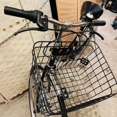 【売約済み】　【実質表示価格より２０％お値引き！！】　美品　自転車　シティサイクル　街乗り　町乗り　ママチャリ　ファミリーサイクル　LED オートライト　ギア　変速　Shimano シマノ　検　アプロード276HD サイクルスポット 27インチ 6段変速 オートライト CS-ST276V-HDR-2