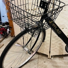 【売約済み】　【実質表示価格より２０％お値引き！！】　美品　自転車　シティサイクル　街乗り　町乗り　ママチャリ　ファミリーサイクル　LED オートライト　ギア　変速　Shimano シマノ　検　アプロード276HD サイクルスポット 27インチ 6段変速 オートライト CS-ST276V-HDR-2