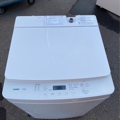 TWINBIRD 全自動洗濯機 7kg ツインバード全自動 2019年製 万代店