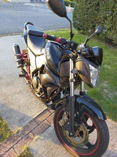 SYM T2 かっこいいですよ。