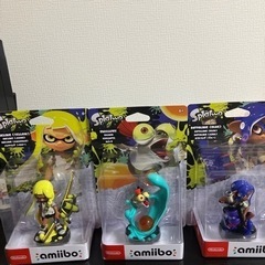 ☆新品未開封☆スプラトゥーン3 amiibo トリプルセット[イ...