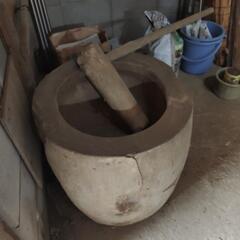 臼と杵　中古　お値下げしました！