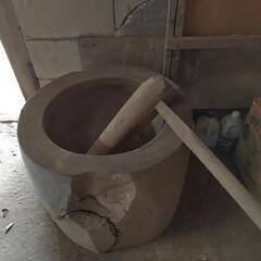 臼と杵　中古　お値下げしました！