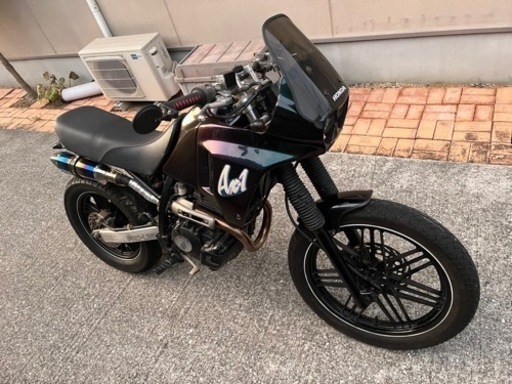 ホンダAX-1カスタム250ccワンオフマフラー