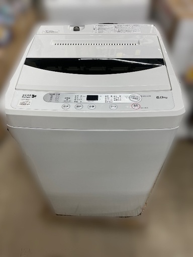 J1843 良品 ★6ヶ月保証付き★ 6kg洗濯機 YAMADA ヤマダ YAMADA SELECT ヤマダセレクト YWM-T60A1  2018年製 動作確認、クリーニング済み