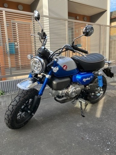登録済み新車 走行0km JB03 モンキー125 5速 ブルー ABS 神奈川 - バイク 登録済み新車 走行0km JB03 モンキー125 5速 ブルー ABS 神奈川 - バイク