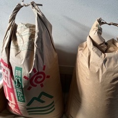 米（玄米）　約30キロ×2袋