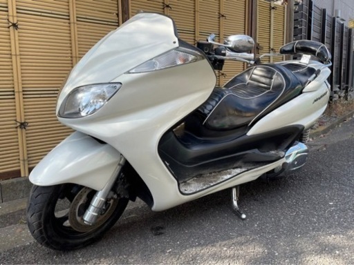 ライトカスタム‼︎ 【YAMAHA グランドマジェスティ】ホワイトカラー‼︎