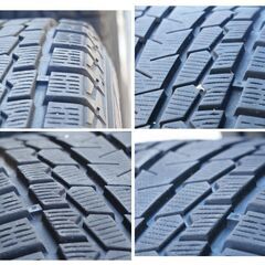スタッドレスiceGUARD G75 225/65R17(2019年製造) ×TOYOTAナット専用アロイホイール４本RAV4・ハリアーなど