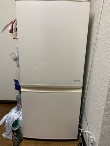 シャープ　冷蔵庫　一人暮らし　SJ-C14Y-C