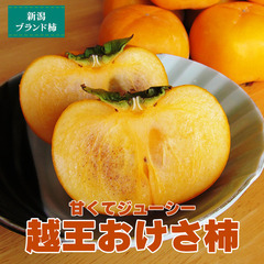新潟のおけさ柿（10個、約1.5ｋｇ）6５０円で【配送可】