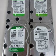 【ネット決済・配送可】【ジャンク】3.5インチ HDD/1.5T...