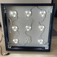 LEDファサード 壁面看板 薄型内照式 W600mm×H600mm 屋外OK!