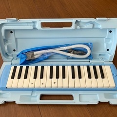 YAMAHA ヤマハ　ピアニカ　薄水色　中古