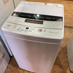 【愛品館市原店】AQUA 2021年製 4.5Kg洗濯機 AQW...